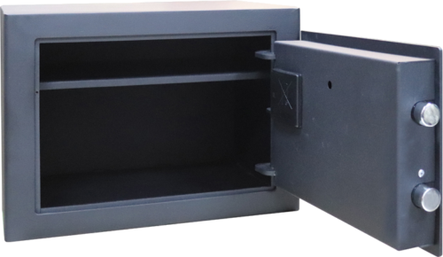 Wall-mounted safe with electronic lock M30FP (26 kg) (5)