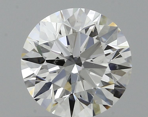 0.5 carat F-SI1 Excellent cut Natūralus Round Deimantas (1)