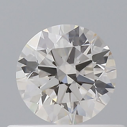 0.44 carat I-VS2 Excellent cut Natūralus Round Deimantas (1)