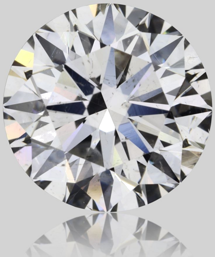 2.2 carat H-SI2 Excellent cut Natūralus Round Deimantas (1)