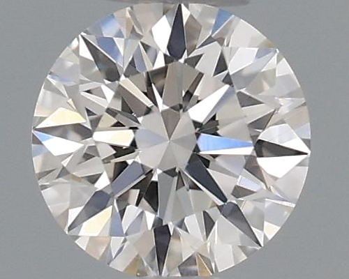 0.21 carat H-VVS1 Excellent cut Natūralus Round Deimantas (1)