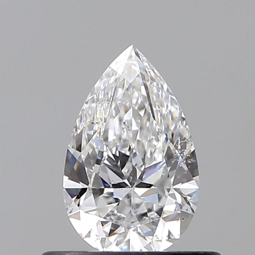 0.5 carat D-SI2 Natūralus Pear Deimantas (1)