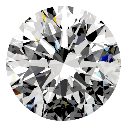 0.3 carat F-VS2 Excellent cut Natūralus Round Deimantas (1)