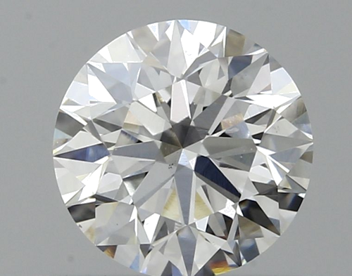 0.51 carat E-SI1 Excellent cut Natūralus Round Deimantas (1)
