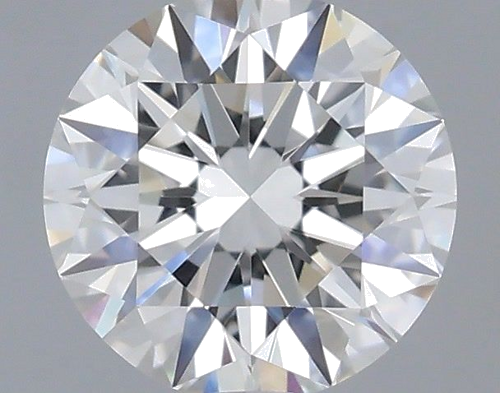 0.44 carat F-VVS1 Excellent cut Natūralus Round Deimantas (1)