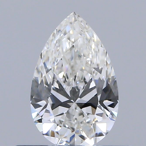 0.4 carat G-VS1 Natūralus Pear Deimantas (1)
