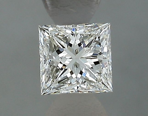 0.5 carat H-VS2 Natūralus Princess Deimantas (1)