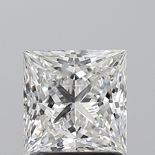 1.5 carat F-SI2 Natūralus Princess Deimantas (1)