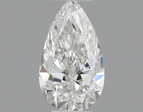 0.25 carat F-VVS2 Natūralus Pear Deimantas (1)