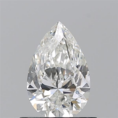 0.7 carat I-VS2 Natūralus Pear Deimantas (1)