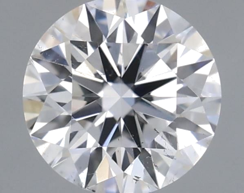 0.34 carat E-SI1 Excellent cut Natūralus Round Deimantas (1)