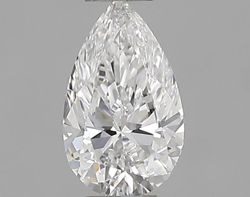 0.27 carat E-VVS1 Natūralus Pear Deimantas (1)