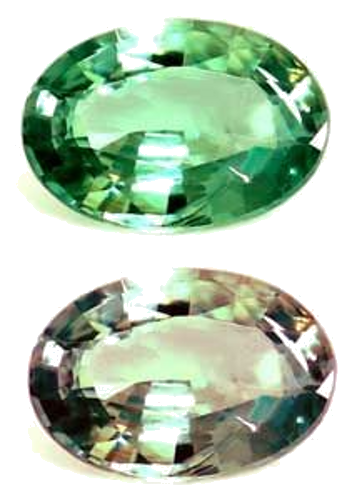 0.34 carat GREEN Oval Alexandrite (1)