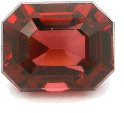 2.62 carat PINK STEP cut Octagonal Garnet (1)