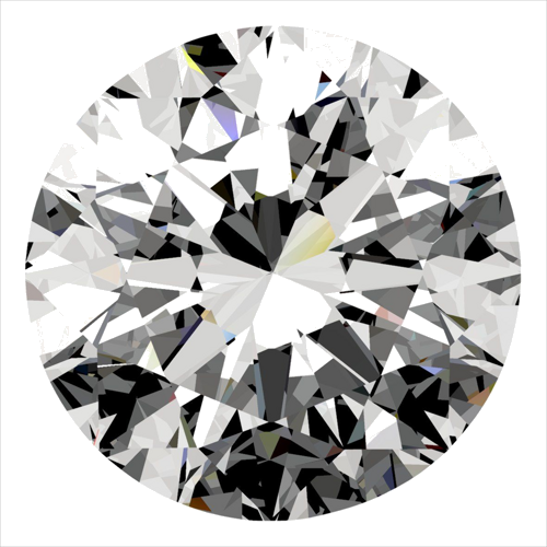 0.4 carat E-VVS1 Excellent cut Natūralus Round Deimantas (1)