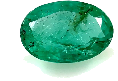 0.47 carat GREEN Oval Smaragdas (1)