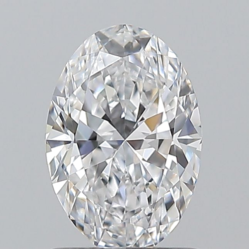 1.01 carat D-VVS2 Natūralus Oval Deimantas (1)