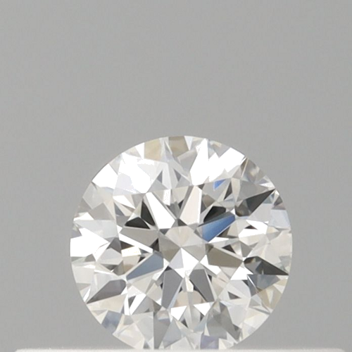 0.24 carat F-VVS2 Excellent cut Natūralus Round Deimantas (1)