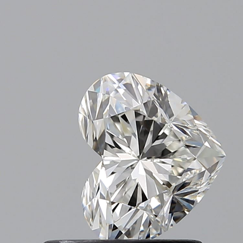 0.75 carat H-VVS2 Natūralus Heart Deimantas (1)