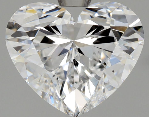 1.71 carat D-VS2 Natūralus Heart Deimantas (1)
