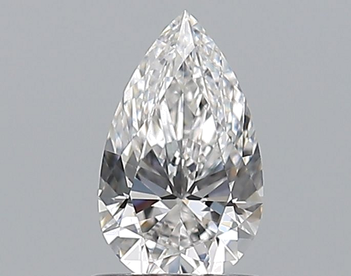 0.7 carat E-VVS2 Natūralus Pear Deimantas (1)