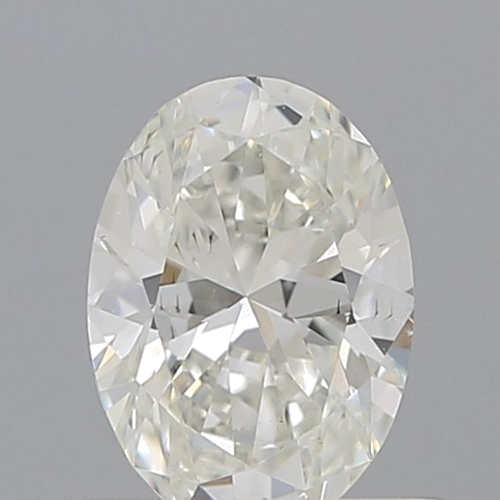 0.53 carat I-SI1 Natūralus Oval Deimantas (1)