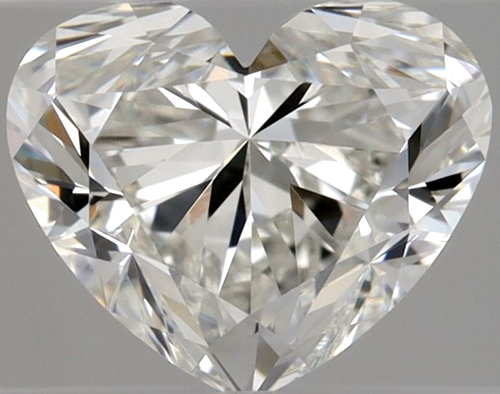 1.02 carat H-VVS2 Natūralus Heart Deimantas (1)
