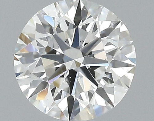 0.56 carat F-SI1 Excellent cut Natūralus Round Deimantas (1)