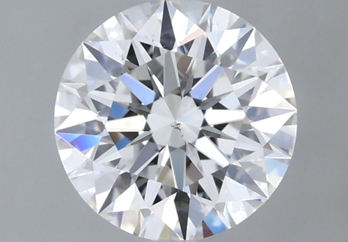 0.55 carat E-VS2 Excellent cut Natūralus Round Deimantas (1)