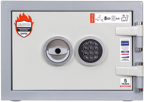 Fire and Burglar-Resistant Grade I Safe Griffon F.30CLI.30.E (62 kg) (2)