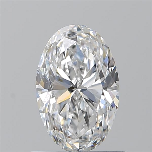 0.9 carat E-SI1 Natūralus Oval Deimantas (1)