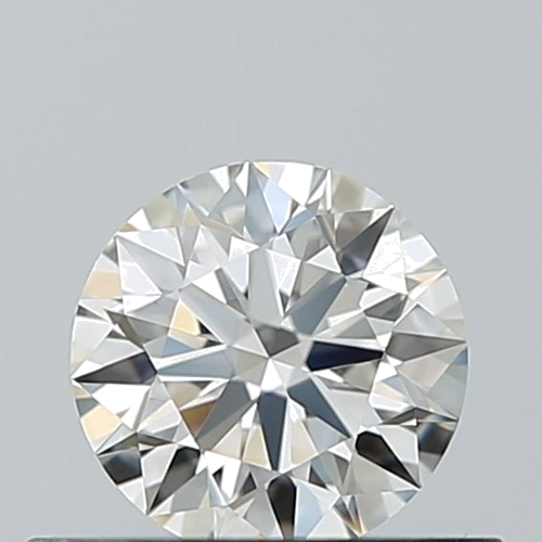 0.43 carat I-VVS2 Excellent cut Natūralus Round Deimantas (1)