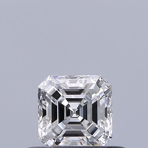 0.38 carat E-VVS1 Natūralus Asscher Deimantas (1)