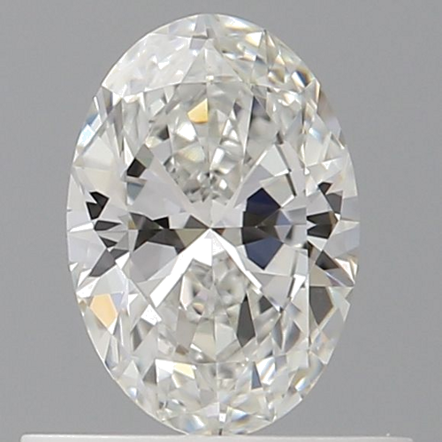 0.51 carat G-VS2 Natūralus Oval Deimantas (1)