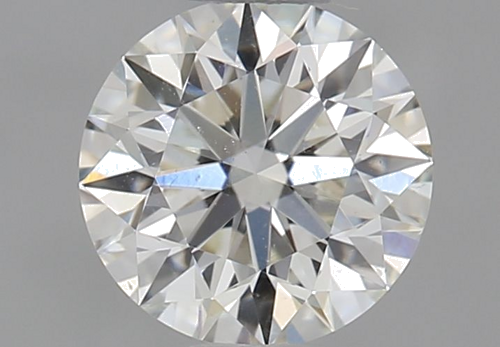 0.53 carat I-SI2 Excellent cut Natūralus Round Deimantas (1)
