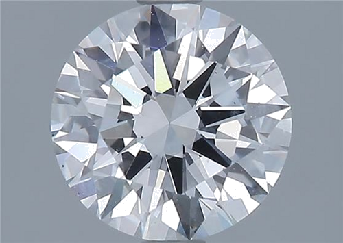 1.51 carat E-SI1 Excellent cut Natūralus Round Deimantas (1)