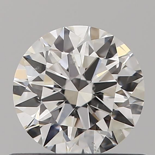 0.51 carat G-SI1 Excellent cut Natūralus Round Deimantas (1)
