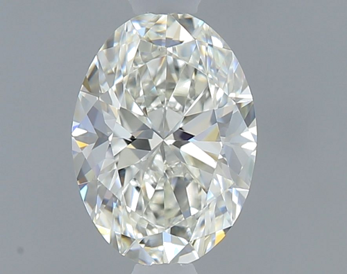 0.61 carat I-VVS2 Natūralus Oval Deimantas (1)