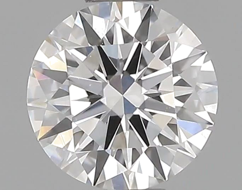 0.46 carat F-VVS1 Excellent cut Natūralus Round Deimantas (1)