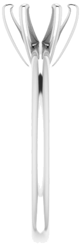Sužadėtuvių Žiedas „Solitaire“ 950 Platinos Round 6.5mm (4)