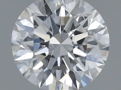0.4 carat D-SI2 Very Good cut Natūralus Round Deimantas (1)