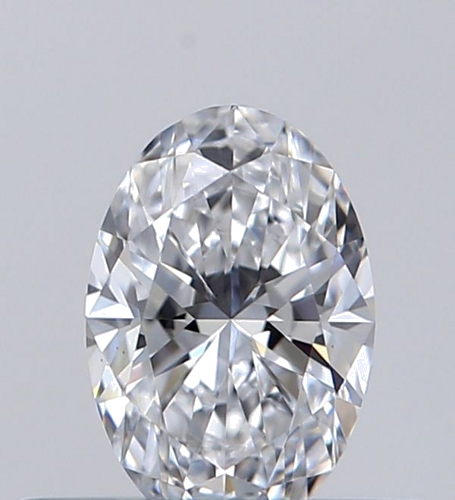 0.3 carat D-VS1 Natūralus Oval Deimantas (1)