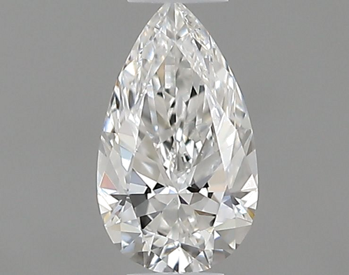 0.3 carat F-SI1 Natūralus Pear Deimantas (1)