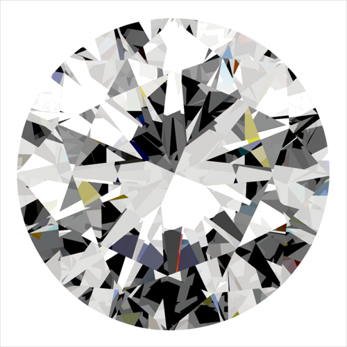 0.3 carat E-SI1 Very Good cut Natūralus Round Deimantas (1)
