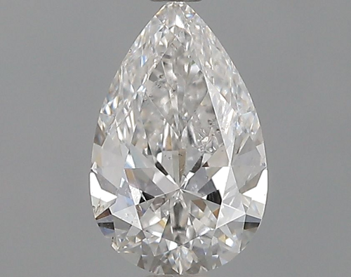 0.51 carat E-SI2 Natūralus Pear Deimantas (1)