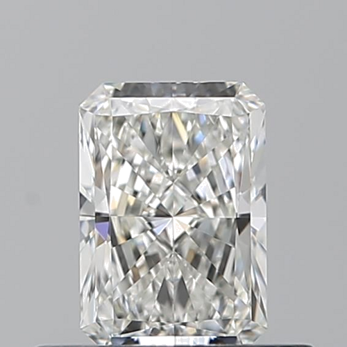 0.5 carat H-VVS1 Natūralus Radiant Deimantas (1)