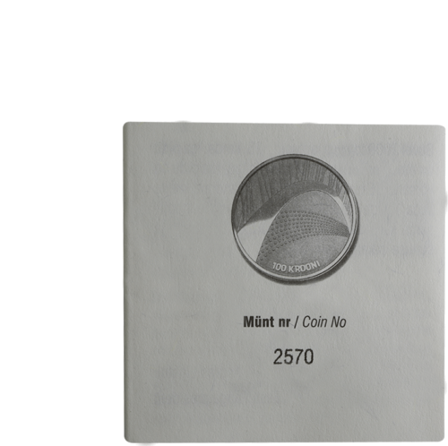 2009 Estija Dainų ir šokių šventė 100 kronų auksinė moneta (3)