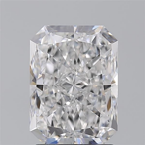 2.2 carat D-SI1 Natūralus Radiant Deimantas (1)