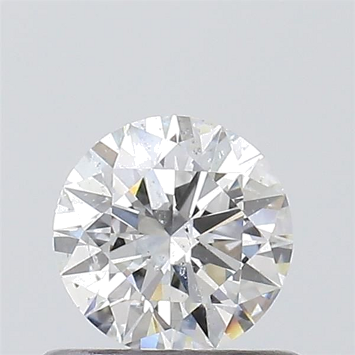 0.51 carat E-SI2 Excellent cut Natūralus Round Deimantas (1)