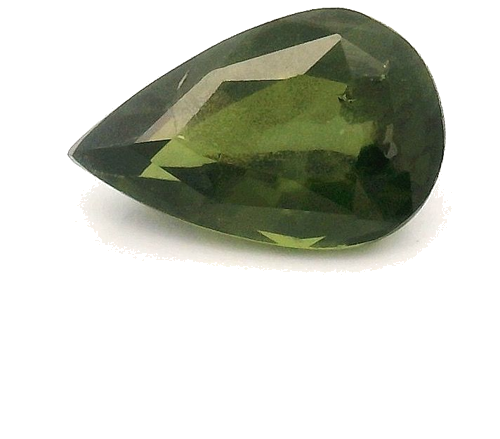 0.55 carat GREEN Pear Safyras (1)